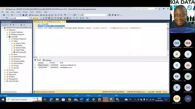 #02 MS SQL Server - T-SQL (DDL, DCL and DML) Part 2 смотреть онлайн