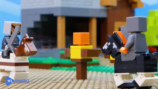 THE WRATH OF HEROBRINE: The Ultimate Attack - Lego Minecraft Animation смотреть онлайн