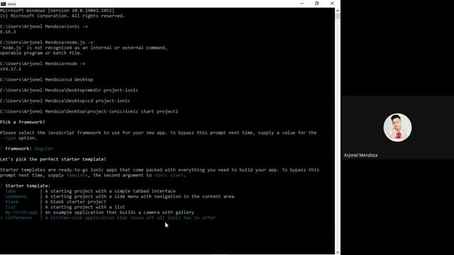 QUICK START GUIDE ON CREATING IONIC PROJECT смотреть онлайн