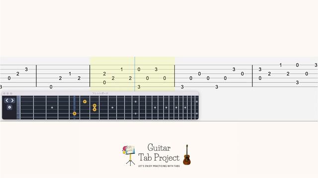 OCTOPATH TRAVELER II The Wildlands (Night) fingerstyle solo Guitar Tabs BGM オクトパストラベラー タブ譜 смотреть онлайн