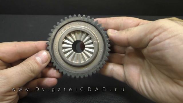 Проблемная звездочка коленвала 1.8 TSI смотреть онлайн