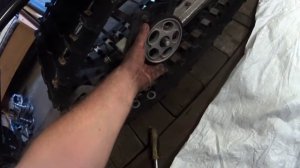 Проверка задней ходовой,на Ямаха вк 540-3