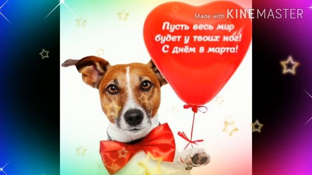 С наступающим 8 марта! С праздником 8 марта! Весёлое поздравление для Вас девчонки! смотреть онлайн