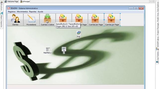 FINALIZAR LA TOOLBAR PERSONALIZADA - APLICACION DE VENTAS CON DELPHI y MySQL - VIDEO 12/30 смотреть онлайн