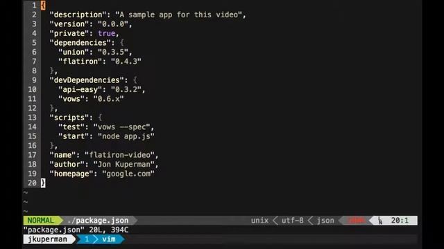 Getting started with Flatiron JS смотреть онлайн