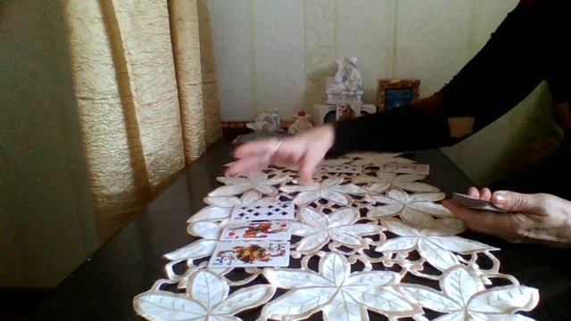 СТАРИННЫЙ ЦЫГАНСКИЙ РАСКЛАД НА КОЛОДЕ ИГРАЛЬНЫХ КАРТ . КРЕСТОВАЯ ДАМА. СОБЫТИЯ ЖИЗНИ. смотреть онлайн
