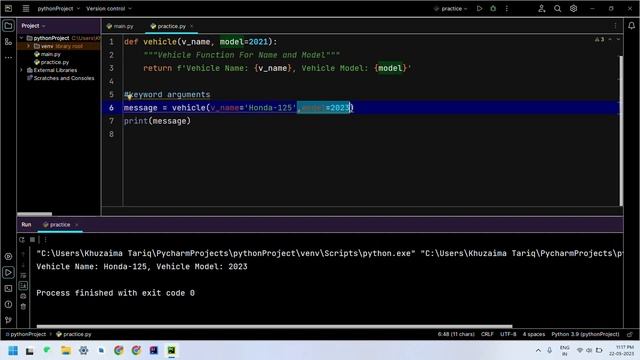 #23 How to use return statement and arbitrary arguments in python. | codetrix смотреть онлайн