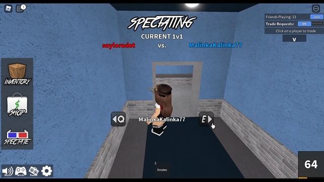 ОБНОВЛЕНИЕ В ММ2 РОБЛОКС И ПВП НА НОЖ С ПОДПИСЧИКАМИ 1 V 1 for FREE GODLY MURDER MYSTERY 2 ROBLOX смотреть онлайн