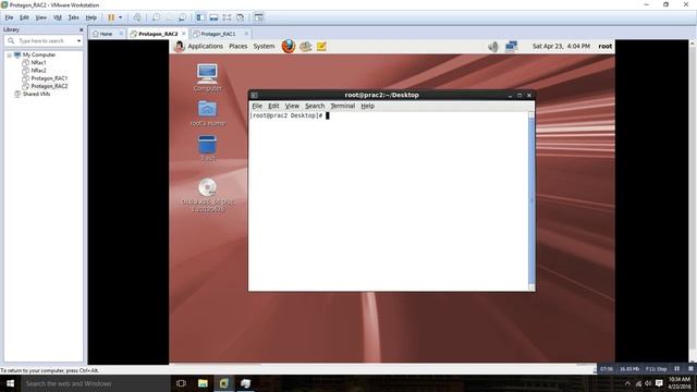 Oracle RAC Install RPM on both nodes смотреть онлайн