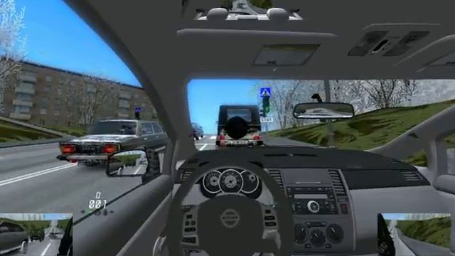 Ездим на NISSAN TIIDA смотреть онлайн