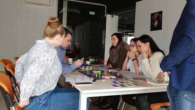 Фрагменты занятия по игре Cashflow 101 3 марта 2019 , начало смотреть онлайн