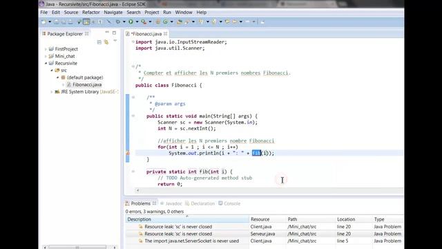 Java Tutorial - Fibonacci number смотреть онлайн