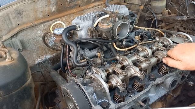 регулировка клапанов мазда 626 2,0 смотреть онлайн