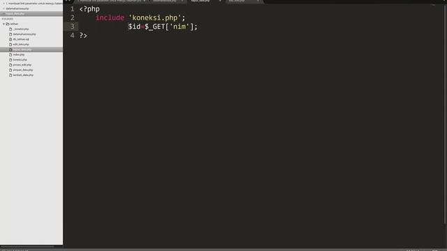 Materi Dasar PHP 7 dan MySQLi Part 4 смотреть онлайн