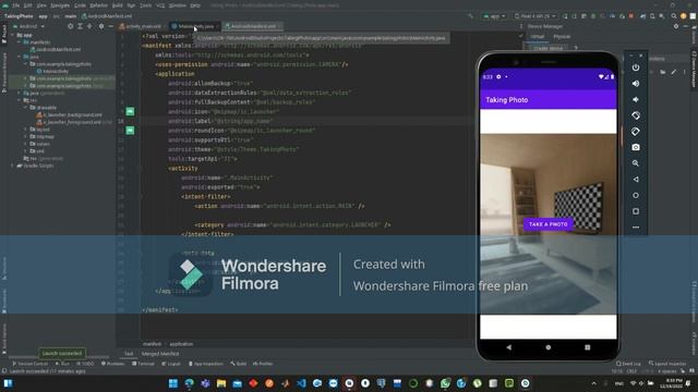 Create Image click using camera & Banner ads app using android studio смотреть онлайн