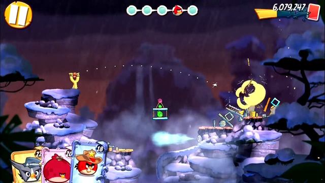 Angry Birds 2 - Rovio Cobalt Plateaus Mount Evernest 366 BOSS LEVEL Walkthrough