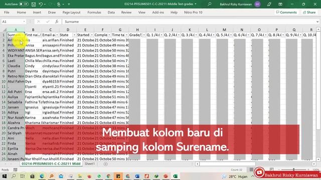 Eksport nilai Quiz SIPEJAR ke Excel ke Template DNA смотреть онлайн