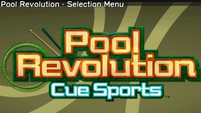 Pool Revolution: Cue Sports (WiiWare) Soundtrack - Selection Menu смотреть онлайн