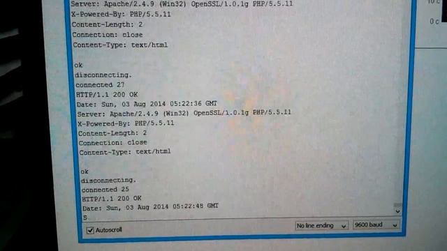 Arduino + Ethernet + DHT11 + PHP Webiste смотреть онлайн