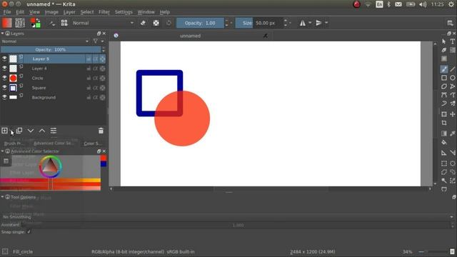 Krita: Layers смотреть онлайн