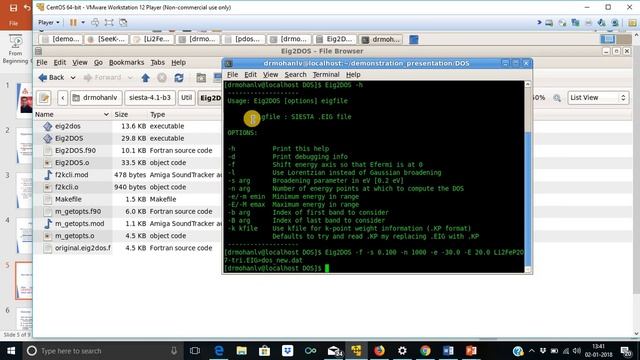 Lecture-9 : Density of States (DOS) Analysis using SIESTA - Dr. Mohan L Verma смотреть онлайн