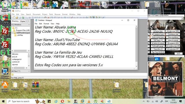 EditPlus 5.7 (x86/x64) Reg Codes смотреть онлайн