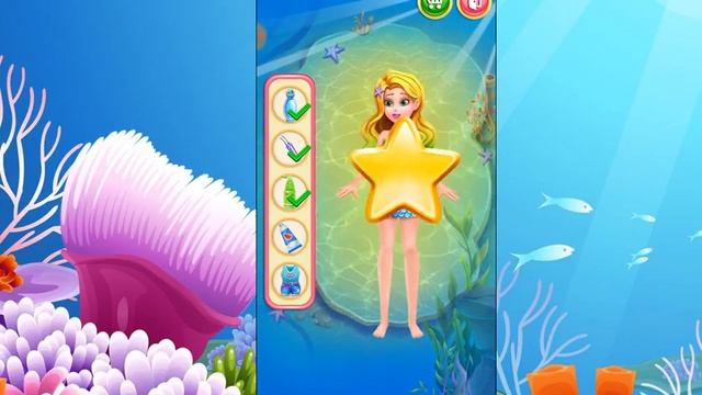 Mermaid Secrets1 - Save Mermaids Emergensy Doctor - First Rescue App Game part #1 смотреть онлайн