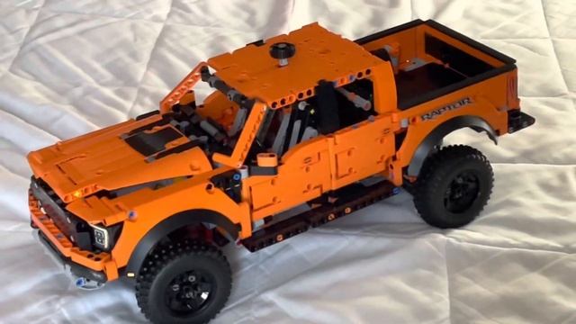 LEGO TECHNIC Ford F-150 Raptor model build + my honor to Ken Block смотреть онлайн