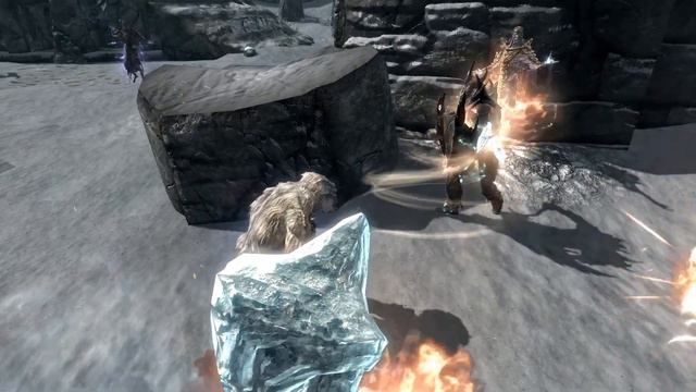 Skyrim Battles - Ebony Warrior vs The Dragon Priests 3/3 смотреть онлайн