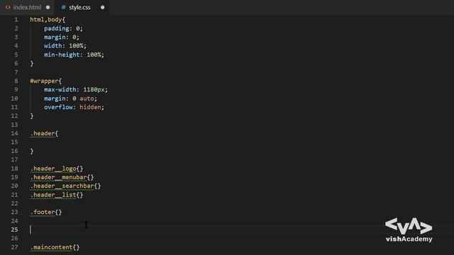 CSS BEM for web and front-end developers in Hindi | vishAcademy смотреть онлайн