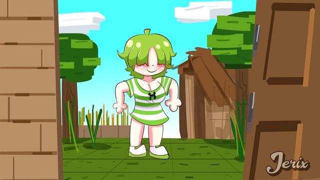 LOS BUENOS SERVICIOS DE JENNY MINECRAFT ANIME WAIFUCRAFT смотреть онлайн