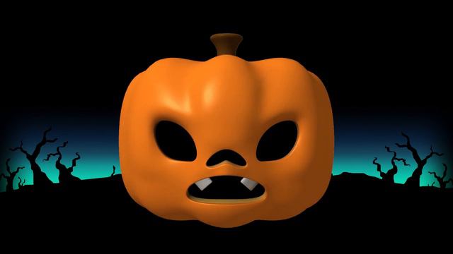 Halloween Pumpkin 3DModel смотреть онлайн
