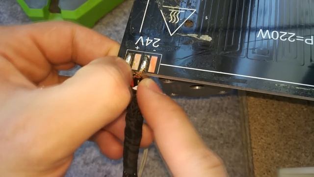 3D Принтер Creality Ender-3, Замыкание, обдув хотенда и механика