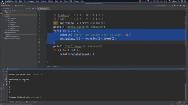 #7 APPRENDRE KOTLIN POUR LES DÉBUTANTS | Les Tableaux en Kotlin | Tutoriel Kotlin en français смотреть онлайн