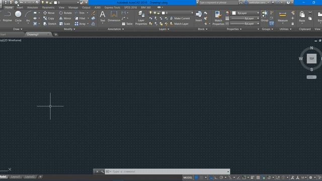 AutoCAD | Въведение в интерфейса на програмата смотреть онлайн