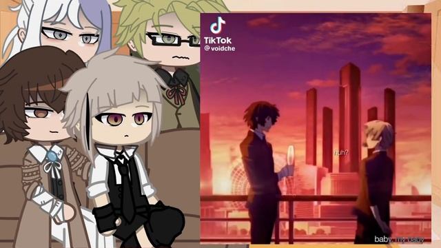 BSD react to Atsushi/ shin Soukoku || Gcrv || angsty смотреть онлайн
