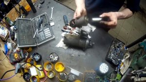 Замена втягивающего на стартере ваз 2106