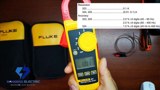 Pinza Amperimetrica Fluke 324 ESPAÑOL ⚡Especificaciones y Trucos⚡ смотреть онлайн