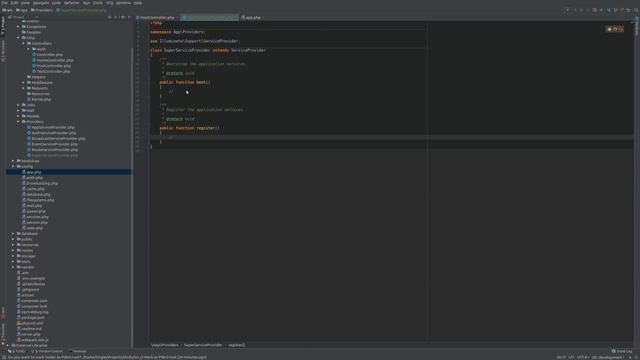 Laravel. Урок 7. Service Provider смотреть онлайн
