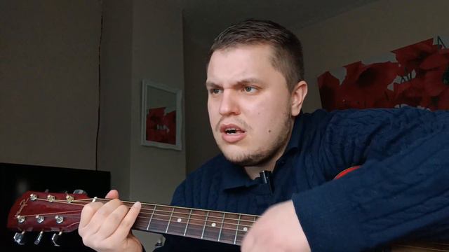 Take me home country roads by John Denver, acoustic guitar chords cover with singing by Daniel Ashb смотреть онлайн