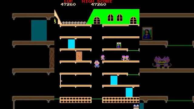 Mappy (1983 Namco) (Arcade)