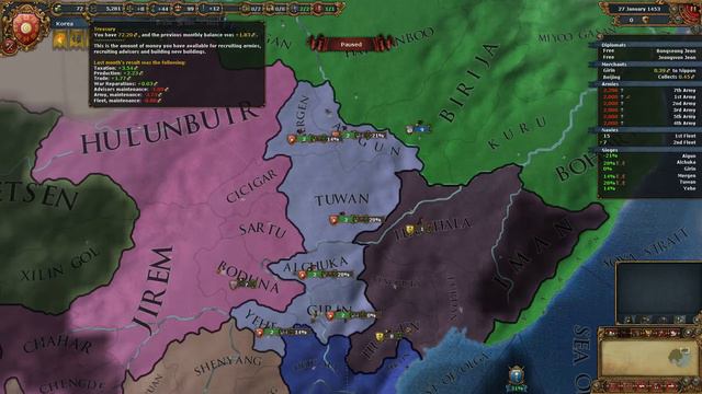 Courageous Korea Ep. 3 - Europa Universalis IV Art of War (EU4) смотреть онлайн