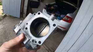 Снятие и промывка дроссельной заслонки |Шкода Рапид |Пробег 114 тыс.км. Заслонка в хлам!?