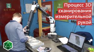 3D сканирование измерительной рукой. Процесс 3д сканирования. Как работает 3D сканер?