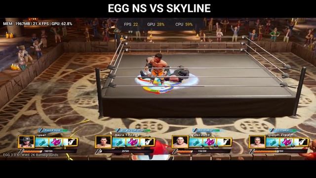2k Battleground Gameplay in Switch Emulator | Egg NS vs Skyline ☹️ смотреть онлайн