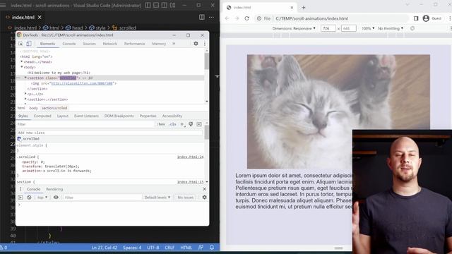 Effortlessly Create Scroll Animations with the Intersection Observer API смотреть онлайн