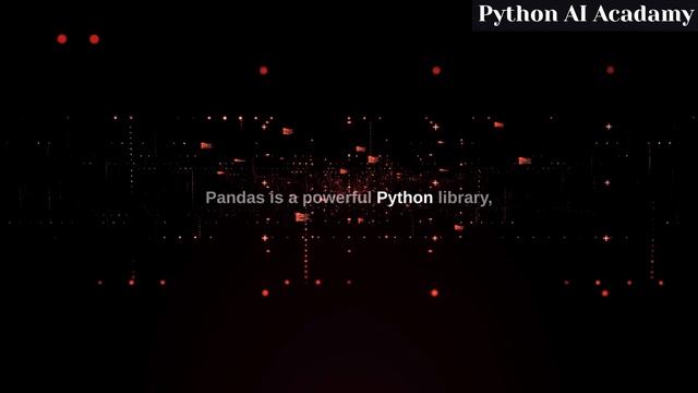 Introduction to Pandas: The AI-Powered Data Analysis Library for Python смотреть онлайн