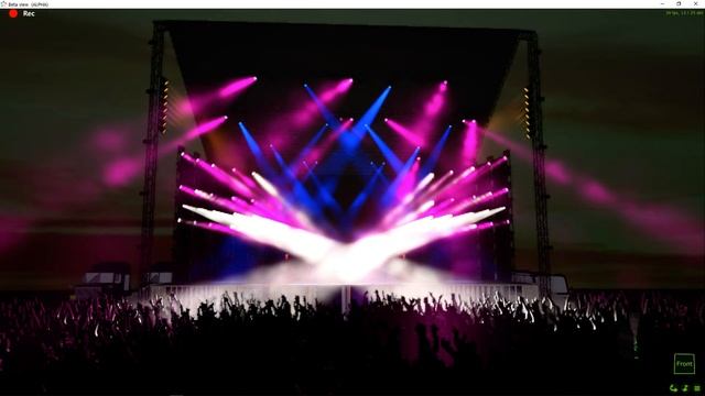 BATHSHEBA - LALA | Chamsys Timecoded Light Show in Capture 2021 смотреть онлайн