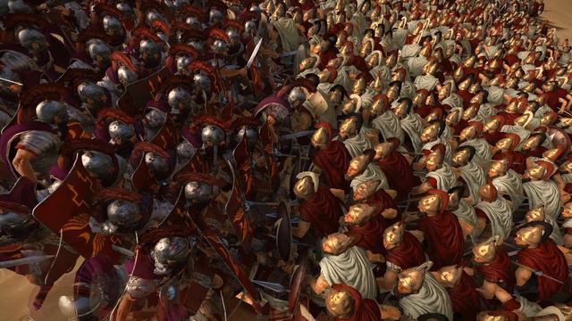 12000 BEST ROMAN UNITS vs 12000 BEST SPARTAN UNITS - Total War: ROME 2 [4K/UltraHD] смотреть онлайн