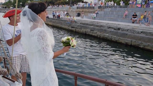 Букет невесты в Ялте